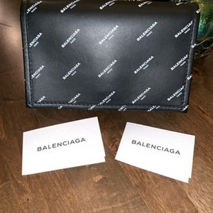Balenciaga Logo Crossbody Bag